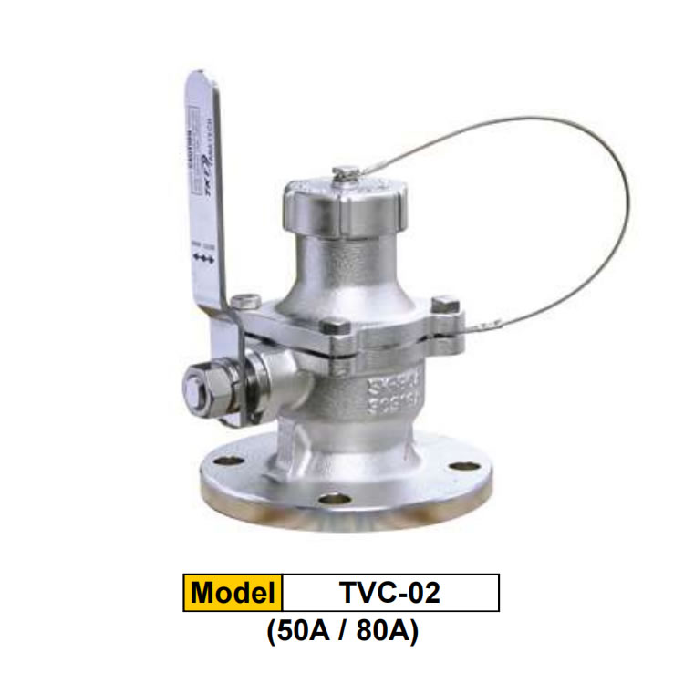 韓國TKK儲罐蒸汽閉鎖閥TVC-02密閉量油孔TANKTECH